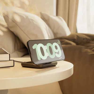 6. ZENS ZESC20B/00 Handy-Ladegerät für Kopfhörer, Smartphones und Uhren, Schwarz, USB, kabelloses Laden intern