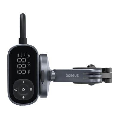 4. Baseus PrimeTrip Serie Elektrische Fahrradpumpe mit Digitalanzeige – Schwarz