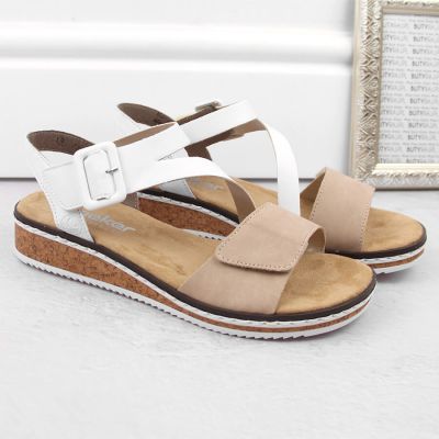 19. Bequeme Rieker W RKR678 Kombi-Sandalen