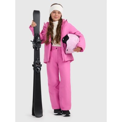 2. Thermounterwäsche aus Fleece für Mädchen (Oberteil) 4F 4FJRAW25UFLEF070-11S