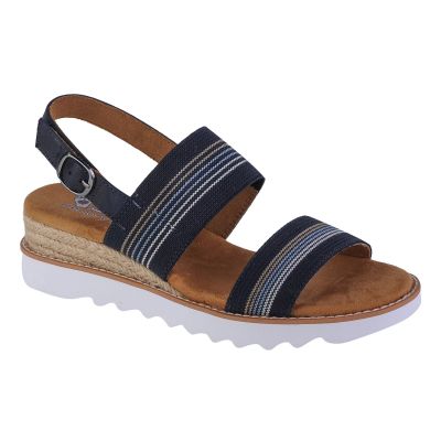 Skechers Desert Kiss Hi - Tea Time 113863-NVMT Marineblau 36