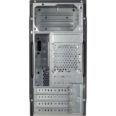 7. Inter-Tech IT-6521 Gerader Micro-Tower Schwarz