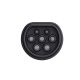 4. V2L Typ 2 Adapter – Schuko 3500 W mit Leistungsanzeige und Gehäuse – schwarz