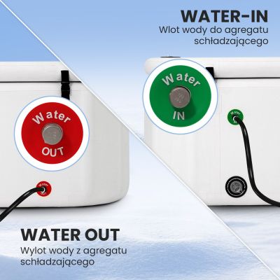 3. Extralink Eisbadewanne | Badewanne zum Schwimmen | 150 x 80 x 65 cm