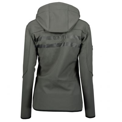 2. Geographical Norway Reine Gray/Black Lady 007 Damen-Softshelljacke (WU6099F/GN Grey/Black)