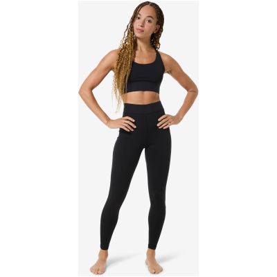 3. Damen-Thermoleggings Super.natural Lux Base Tight – Jet Black, Größe: L