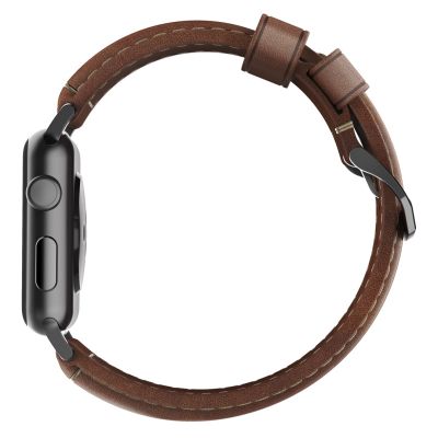 4. Nomad NM1A4RBT00 Smart-Armband aus braunem Leder