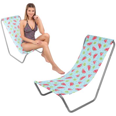 3. Faltbarer Garten- und Strandstuhl und Fruchtmelonentasche