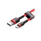 2. Baseus Cafule CATKLF-C09 Kabel (USB 2.0 - USB Typ-C; 2 m; schwarz und rot)