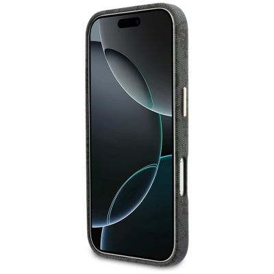 5. Guess 4G Script MagSafe Hülle für iPhone 17 Pro – Schwarz