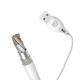 5. Dudao L4M USB-A - Micro-USB 2.4 A Kabel 1m - Weiß