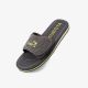 6. Kubota Flip-Flops aus Cord mit Klettverschluss, Graphit KUBKRZ-AW23-02-28