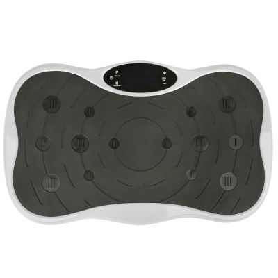 3. Extralink Moonwalk Spin Move Vibrationsplattform für Fitnessübungen 200W weiß