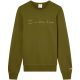 2. Champion Herren-Sweatshirt mit Rundhalsausschnitt, Olivgrün, 220272 GS585