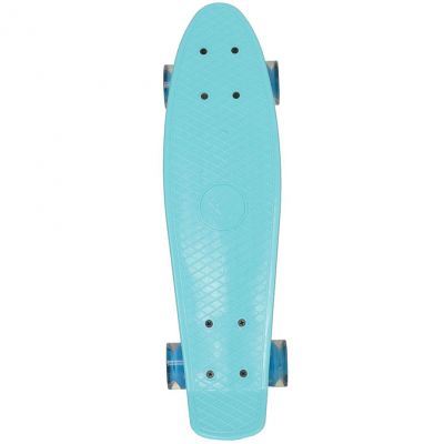 5. Plastik-Skateboard 22" Led Enero blau 1007366