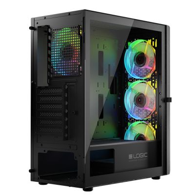 9. LOGIC ARAMIS ARGB MIDI USB 3.0 SCHWARZES GEHÄUSE