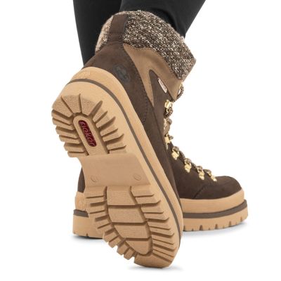8. Wasserdichte Damen-Traperschuhe mit Plateau in Braun Rieker Y6210-25