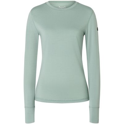 4. Damen-Thermo-Langarmshirt SUPER.NATURAL W Arctic 230 LS, grün
