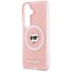 6. Karl Lagerfeld IML Repeated Choupette MagSafe Hülle für Samsung Galaxy S26 Plus - Pink