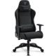 SENSE7 Spellcaster FUKU XL schwarz / Gaming-Stuhl / Stoff / Verstellbar / Rollen / Belastbarkeit 160 kg