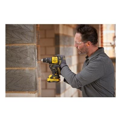 6. Stanley SFMCD716D2T-QW 1900 U/min Bohrmaschine mit Zentralverriegelung, Schwarz/Gelb