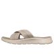 6. Skechers Damen-Flip-Flops GO WALK FLEX SANDAL IMPRESSED 141420 DKTP