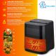 17. Extralink Heißluftfritteuse 5,2 l EU SJ-520 Einzeln 5,2 l Heißluftfritteuse Schwarz