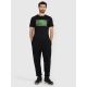 6. Herren-T-Shirt mit Aufdruck, regulär, Größe 4F 4FRAW25TTSHM3612-20S