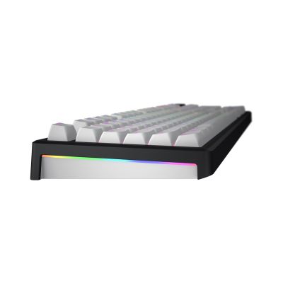 5. HATOR Skyfall Wireless 100 Gaming-Tastatur USB + RF Wireless + Bluetooth QWERTZ US Englisch Schwarz, Weiß