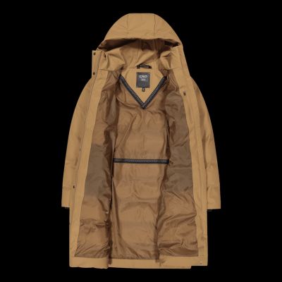 4. CMP Damen Lange Kapuzenjacke Winter Wasserdicht Isoliert Beige (34K0096/P814)