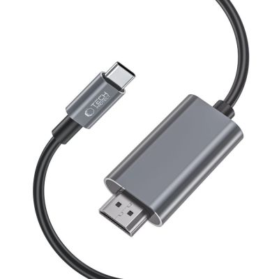 2. Tech-Protect UltraBoost USB-C/HDMI 4K 60Hz Kabel 2m – Schwarz