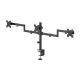 Hama 00220899 Monitorhalterung/Ständer 68,6 cm (27") Schreibtisch Schwarz