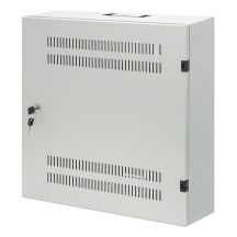 Flaches 4U + 2U Rack 19"-Wandgehäuse, grau