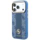 2. Guess 4G MagSafe Hülle mit gestreiften, runden und klassischen Logos für iPhone 17 Pro / 18 Pro – Blau