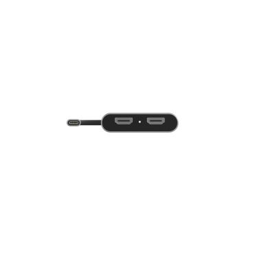 3. UNITEK Adapter USB-C - 2x HDMI 4K MST (M/F)