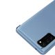 4. Clear View Case Cover für Samsung Galaxy A72 4G blau