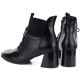 5. Gefütterte Damen-Ankle-Boots mit hohem Absatz, schwarz, Vinceza 58670