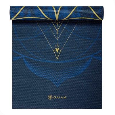 16. Gaiam Sonne und Mond doppelseitige Yogamatte 6 mm 63419