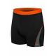 SHEPA 059 Herren Badehose, Schwarz und Orange