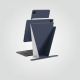 5. AmazingThing Matte Pro Mag Folio Hülle mit Ständer für iPad Air 13" M3/M4 (2025/2026) - Blau