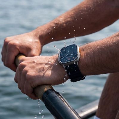 18. Tech-Protect Easy Set+ Panzerglas 2er-Pack für Apple Watch Ultra 1/2 49 mm – Klar