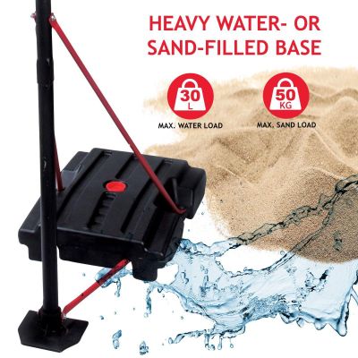 22. DUNLOP VERSTELLBARES BASKETBALLSET 1,65-2,05 M 3-IN-1