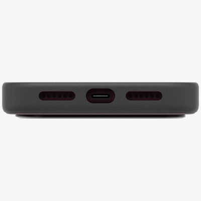 5. Uniq Lyden DS Magclick Ladehülle für iPhone 18 Pro Max / 17 Pro Max – Burgunderrot