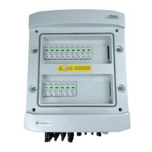 Hermetische IP65 EMITER DC-Anschlussverteileranlage mit Noark 1000V Typ 2 DC-Überspannungsableiter, 5x PV-String, 5x MPPT