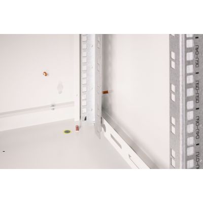 12. Wandschrank 19'' 9U Digitus 509x600x600 mm, grau (RAL 7035)