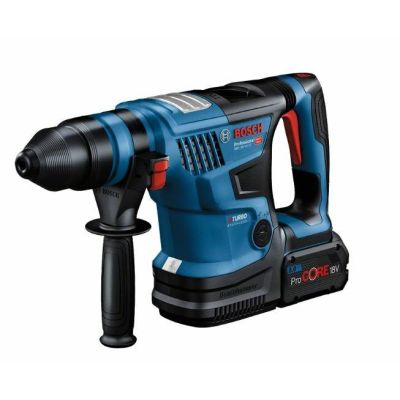 BOSCH. SDS+ HAMMER GBH 18V-34 CF 5,8J 2xPC8,0Ah + GRIFF 13mm KOFFER