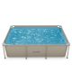 2. VIRTUFIT Rechteckiges Schwimmbecken 260 x 180 cm mit Filterpumpe Beige