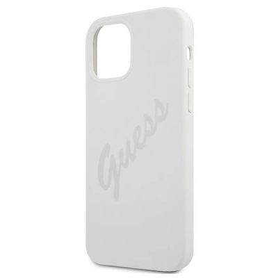 6. Guess GUHCP12LLSVSCR iPhone 12 Pro Max 6,7" Creme/Creme Hardcase Script Vintage