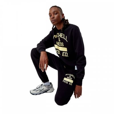 7. Mitchell & Ness Branded Fashion Graphic Jogginghose M PSWP5533-MNNYPPPBLCK