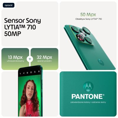 6. Motorola Moto Edge 70 Fusion 5G 8/256 GB Sportgrün Smartphone